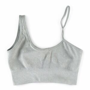 BO+TEE One-Shoulder Seamless Sports Bra | Minimalist Activewear | Size M